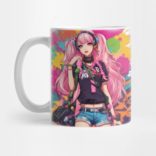 Catnip Chronicles Anime Waifu Mug