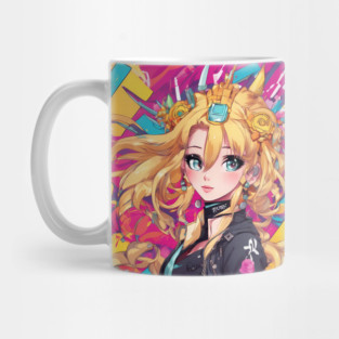 Aesthetic Waifu Akira  80s vintage Mug