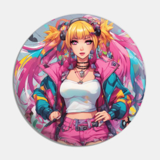 Anime Whisker Warriors Pin