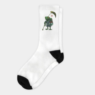 A Frog and His Son Socks