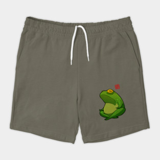 Yoga Frog Cross Legged Pose Shorts