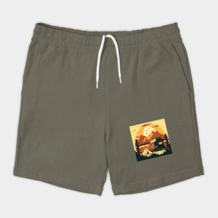 Camping Adventure Sunset, Camping Van Shorts