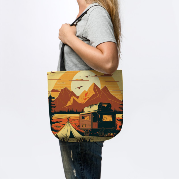 Camping Adventure Sunset, Camping Van by logiamerch