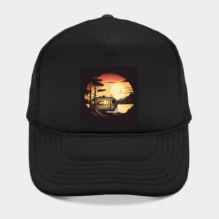 Camping Adventure Sunset, Camping Van Hat