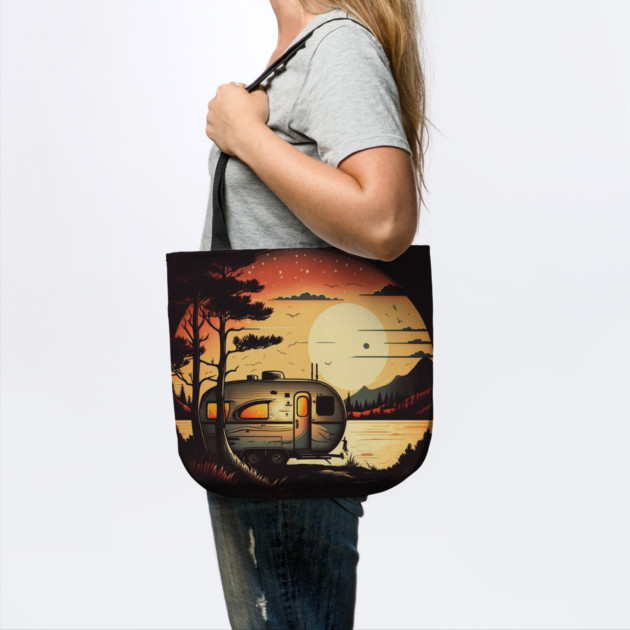 Camping Adventure Sunset, Camping Van by logiamerch