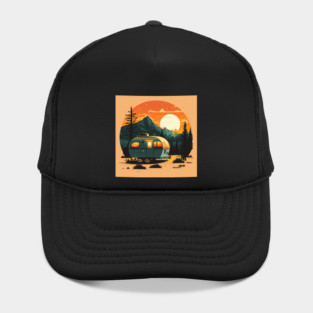 Camping Adventure Sunset, Camping Van Hat