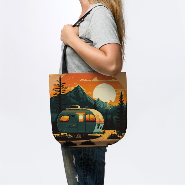 Camping Adventure Sunset, Camping Van by logiamerch