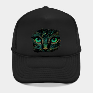 Cat Face, Cat Lover, Geen Cat Hat