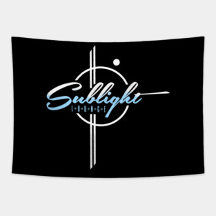 Sunlight front print Tapestry