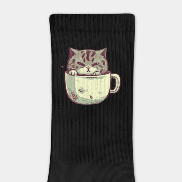 Kawaii Cat Lover, Cat inside Mug by logiamerch