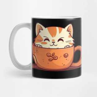 Kawaii Cat Lover, Cat inside Mug Mug