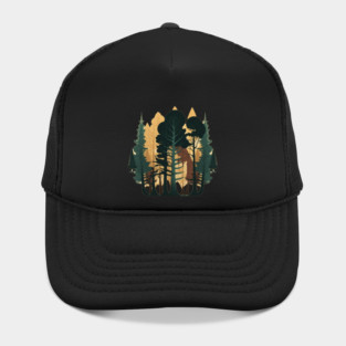 Forest Minimal Design, Adventure and Hiking Hat