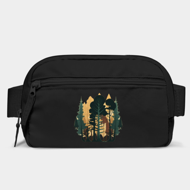 Forest Minimal Design, Adventure and Hiking by logiamerch