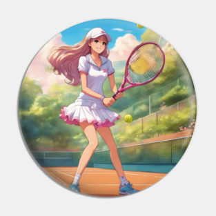 The Tennis Chronicles Pin