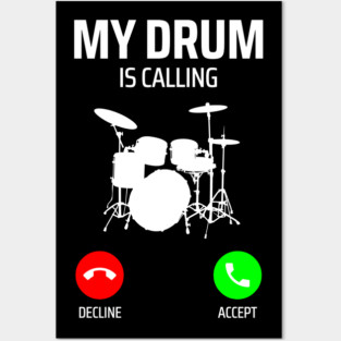 drums Posters and Art
