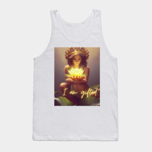 The Luminous Lotus Tank Top