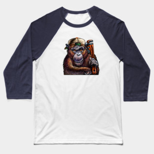 Monkey Wrench Baseball T-Shirt