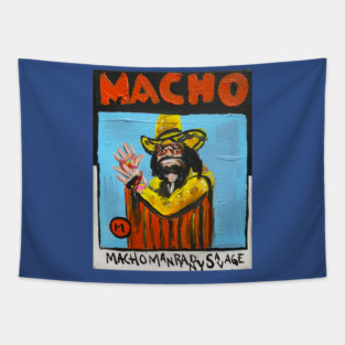 Macho Man Tapestry