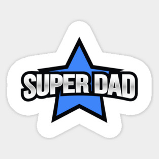 Super Dad Sticker