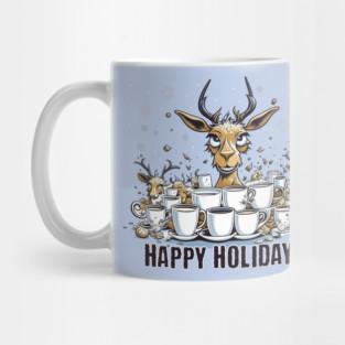 Reindeer Coffee Mug