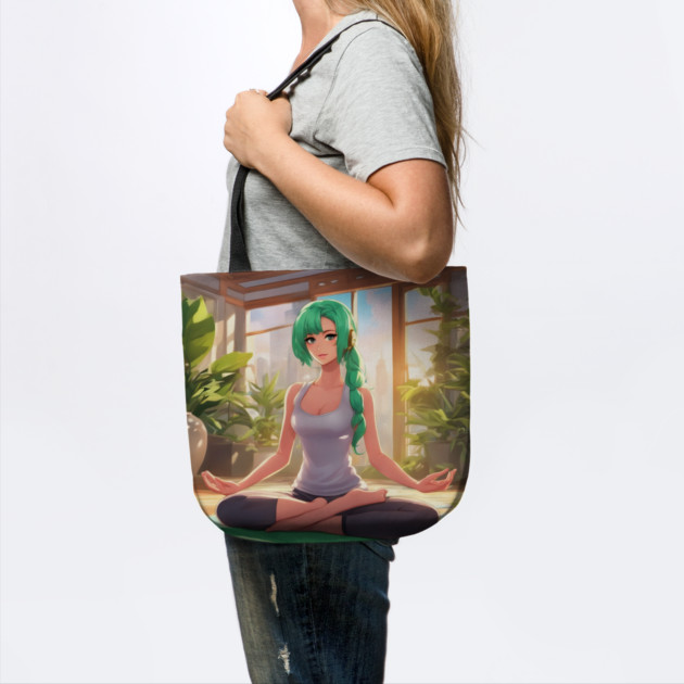 Sensei Yoga Anime Pose by animegirlnft