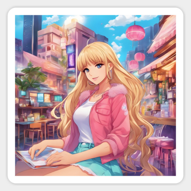 Campus Chronicles Magnet by animegirlnft