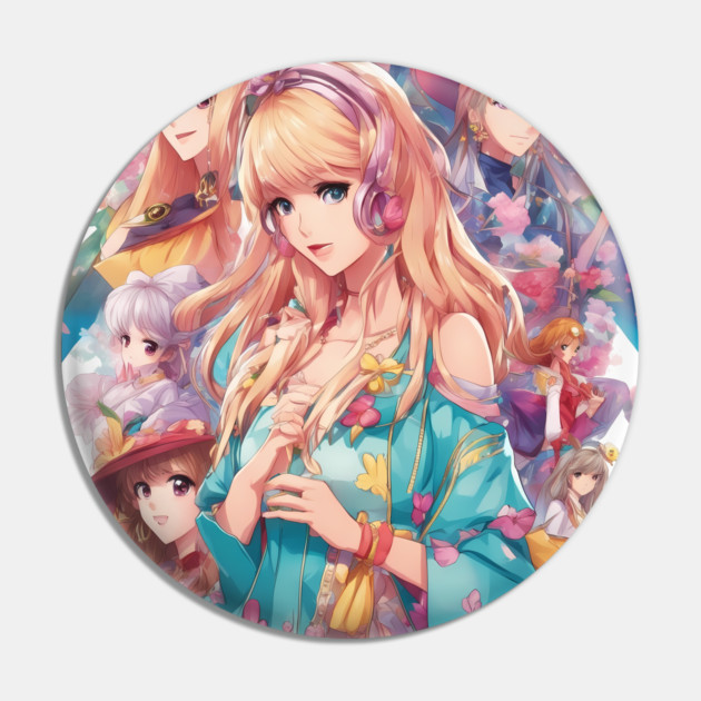 Live It Real Pin by animegirlnft