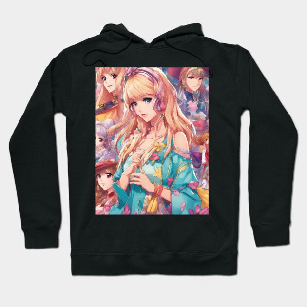 Live It Real Hoodie by animegirlnft