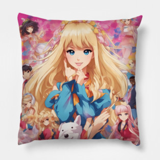 adventure pose Pillow
