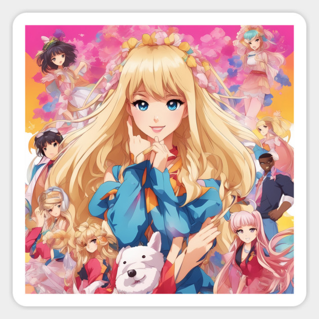 adventure pose Sticker by animegirlnft