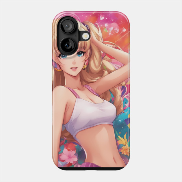 Euphoric Poses Phone Case by animegirlnft