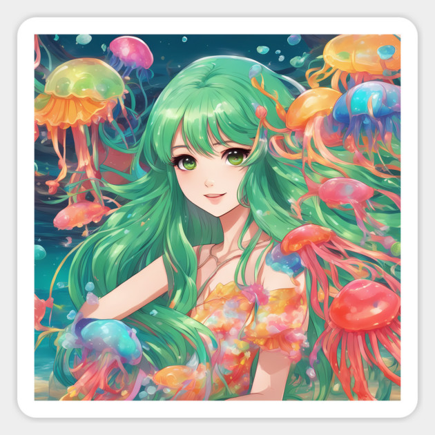 New Sea Island Escapades Sticker by animegirlnft