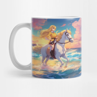 Summer Stars Anime adventure Mug