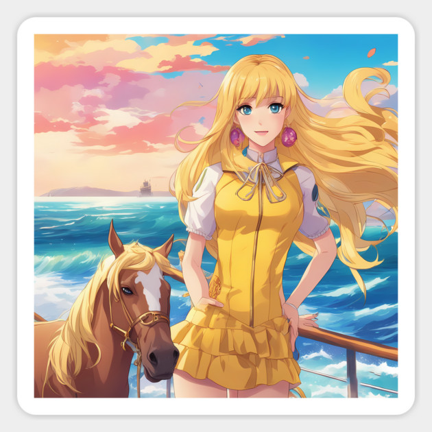 Ocean Odyssey Magnet by animegirlnft