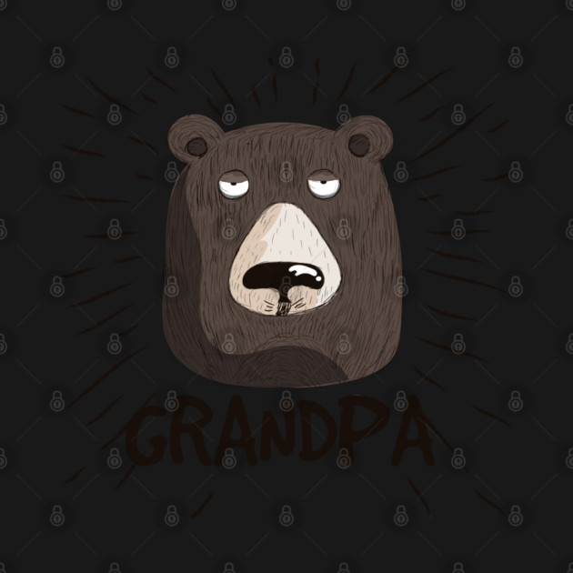 Grandpa Bear Funny Humor by creative