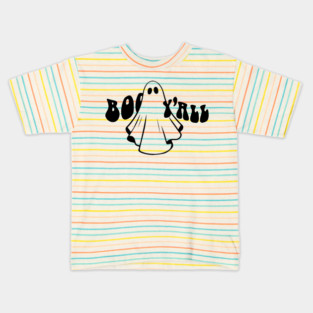 Boo Y'all  Halloween Kids T-Shirt