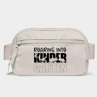roaring into kindergarten back to school dinosaur Bag