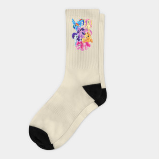 The Mane 6 Socks