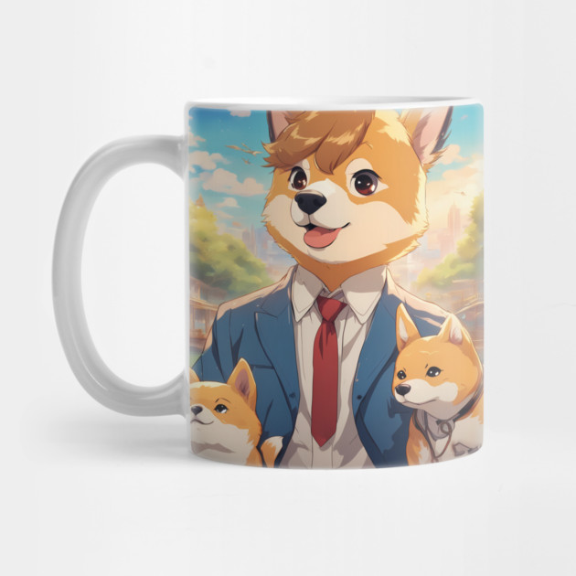 Shiba  anime vacation kawaii by animegirlnft