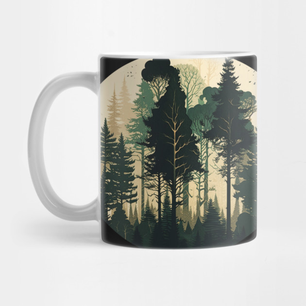 Forest Minimal Design, Adventure and Hiking by logiamerch