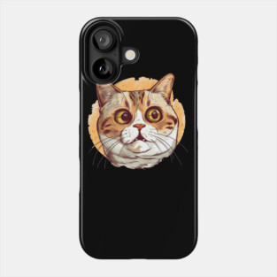 Funny Cat Face, Love Cats Phone Case