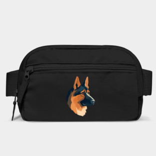 German Shepherd Minimal Style, Love Dogs Bag