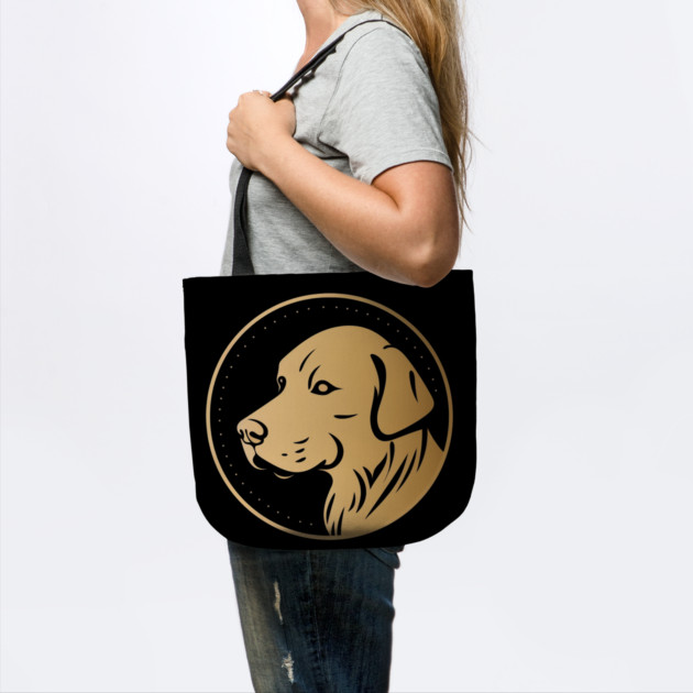 Golden Retriever Dog, Minimal, Dog Lover by logiamerch
