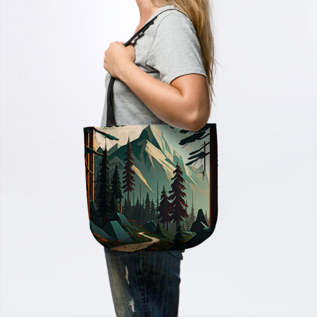 Forest Minimal Design, Adventure and Hiking by logiamerch