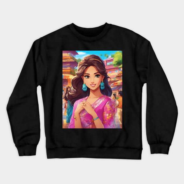 Samsara AnimeTales of Destiny Crewneck Sweatshirt by animegirlnft
