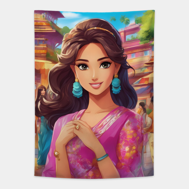 Samsara AnimeTales of Destiny Tapestry by animegirlnft