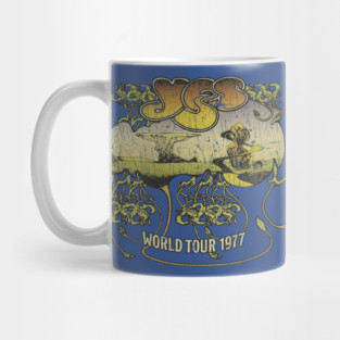 Yes World Tour 1977 Mug