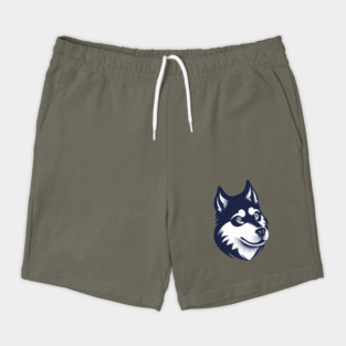 Husky Minimal Style, Love Huskies, Dog Lover Shorts