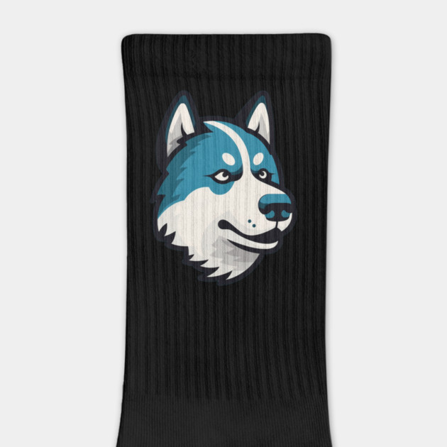Husky Minimal Style, Love Huskies, Dog Lover by logiamerch
