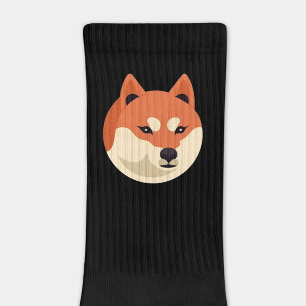 Cute Minimal Shiba Inu dog, Shiba Lover by logiamerch